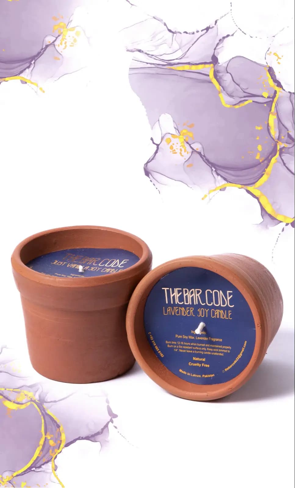 Lavender Candle